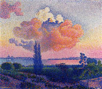 The Pink Cloud” by Henri-Edmond Cross (1896)