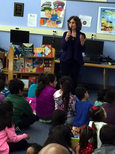 Jacqueline Jules at author visit